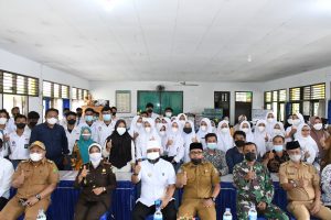Walikota Helmi Sosialisasikan Pentingnya Vaksin di SMAN 1 Kota Bengkulu