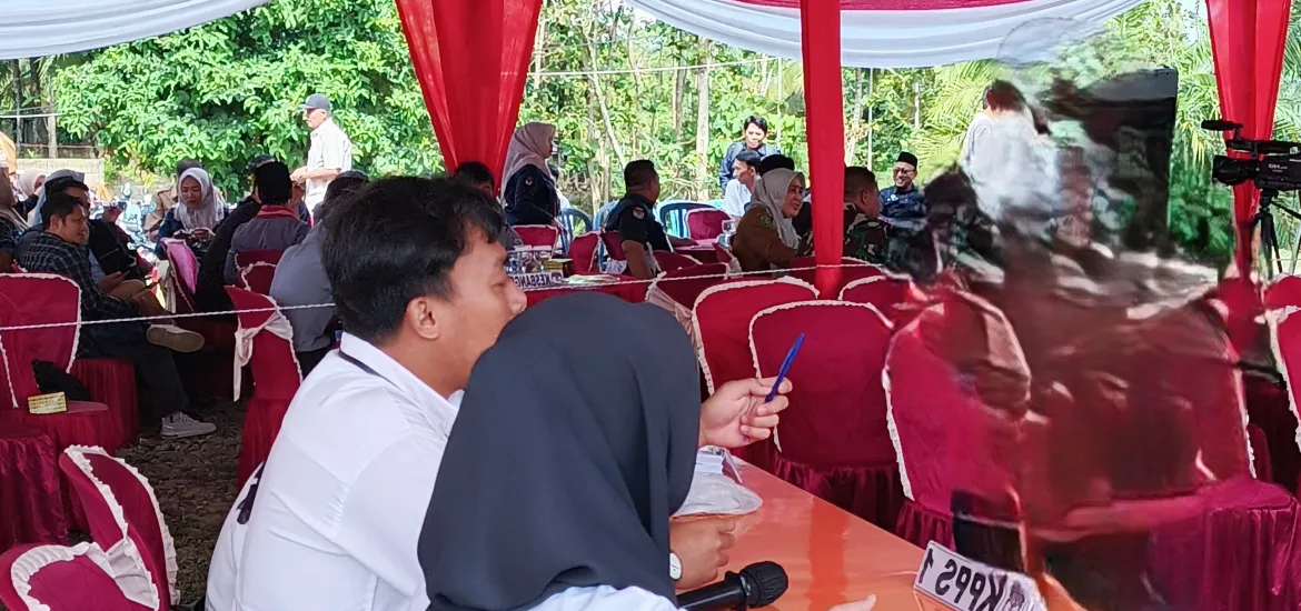 Komisi Pemilihan Umum (KPU) Kota Bengkulu menggelar simulasi pemungutan, Selasa 19/11/24 (Foto:Hanny)