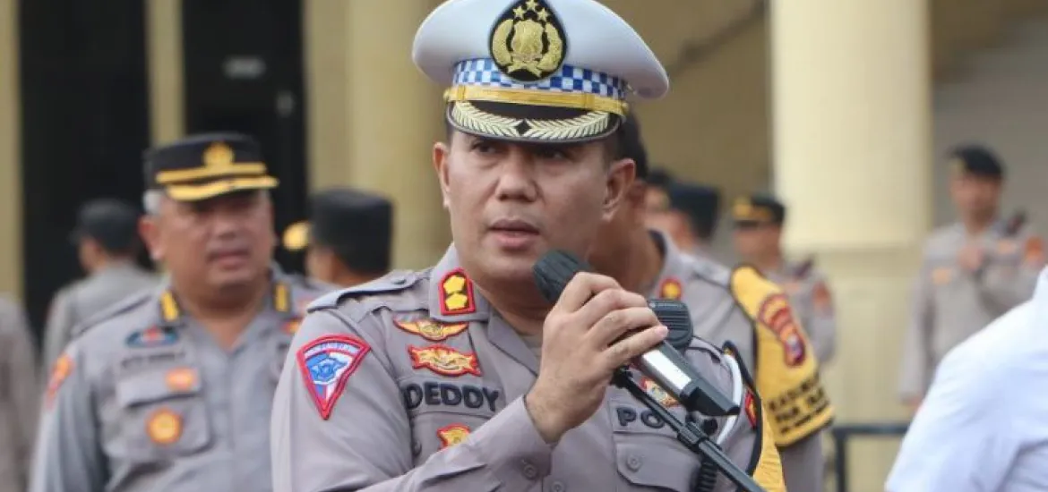 Kapolresta Bengkulu, Kombes Pol. Deddy Nata, S.Ik, Jumat 22/11/24 (Foto:Hanny)