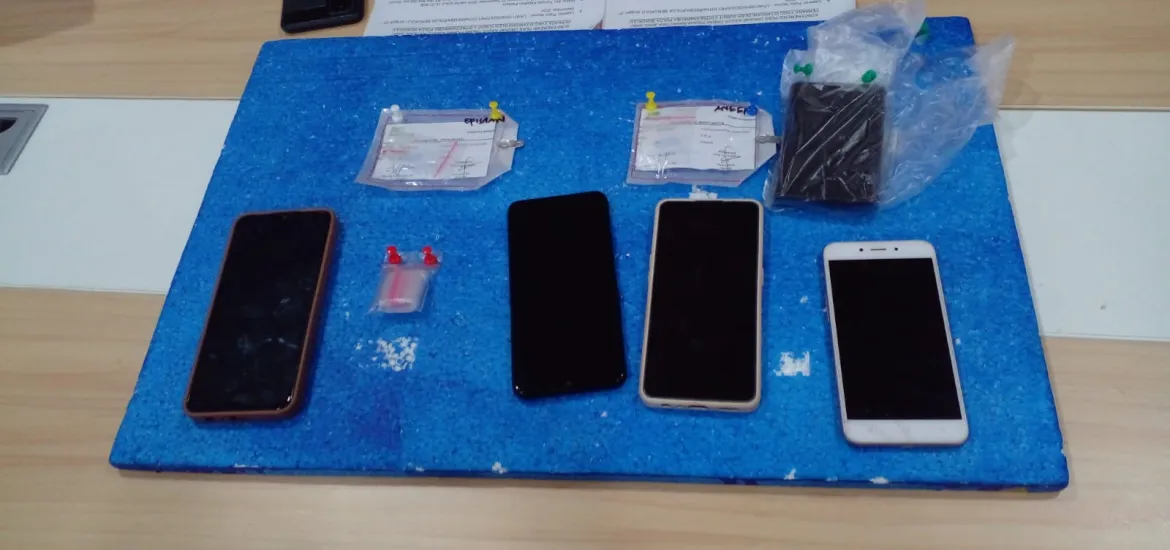 narkotika jenis sabu berhasil diamankan Direktorat Reserse Narkoba Polda Bengkulu, Jumat 4/10/24 (Foto:Hanny)