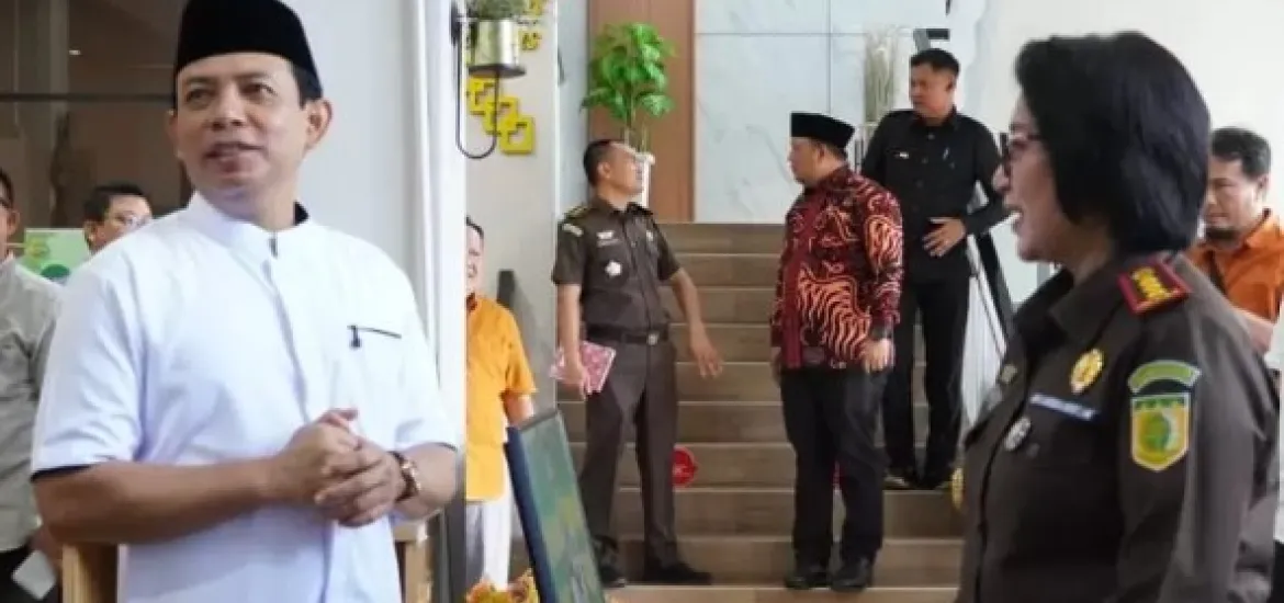 Walikota Bengkulu Kagum dengan Pelayanan di Kejari Bengkulu, Kamis 06/03/2025 (Foto:Hanny)/Indonesiaraja.com