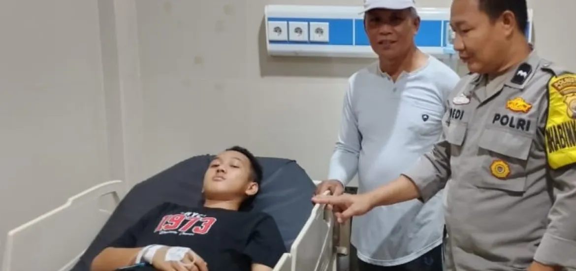 Polsek Selebar Bantu Anak Yatim Piatu Mendapatkan Perawatan Medis di Bengkulu, Rabu 29/01/2025 (Foto:Hanny)/Indonesiaraja.com