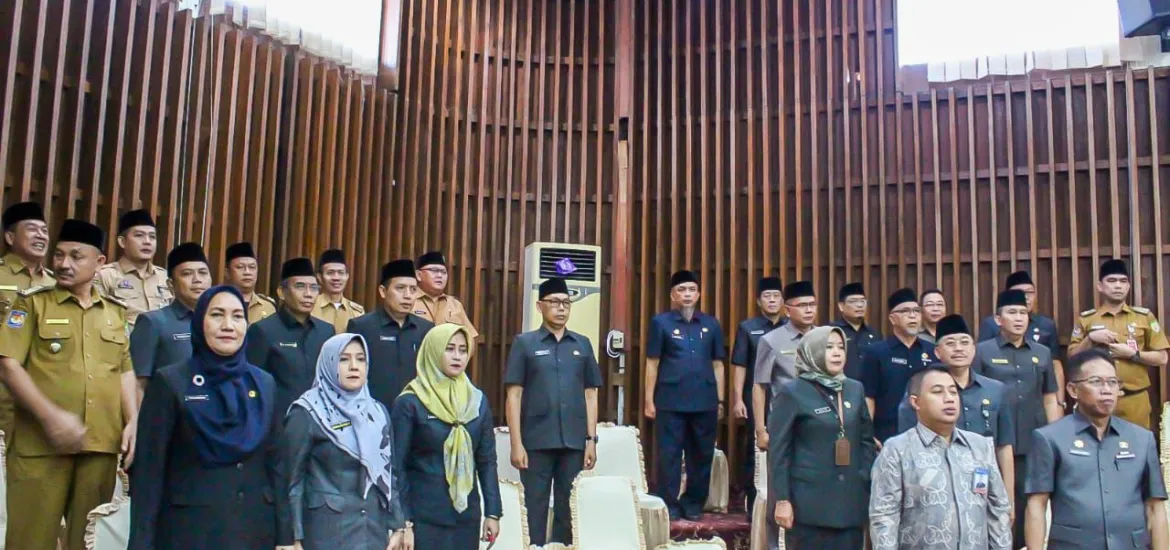 Rapat paripurna yang mengumumkan berakhirnya masa jabatan Gubernur dan Wakil Gubernur Bengkulu periode 2021-2024 di ruang rapat DPRD Bengkulu Selasa 14/01/2025 (Foto:Hanny)/Indonesiaraja.com
