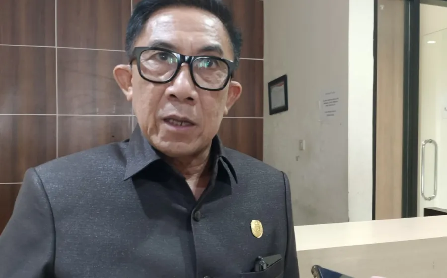 Ketua I DPRD Provinsi Bengkulu Samsu Amanah, S.Sos., M.Si., Jumat 21/6/24 (Foto:Hanny)