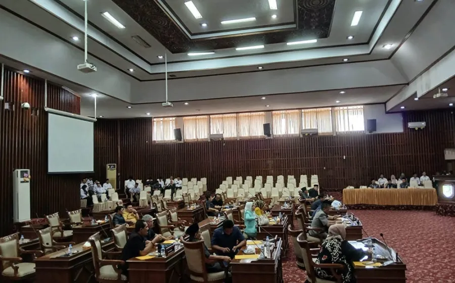 Raperda RPJPD ini diharapkan dapat menjadi regulasi panduan bagi pembangunan Provinsi Bengkulu, Kamis 20/6/24 (Foto:Hanny)